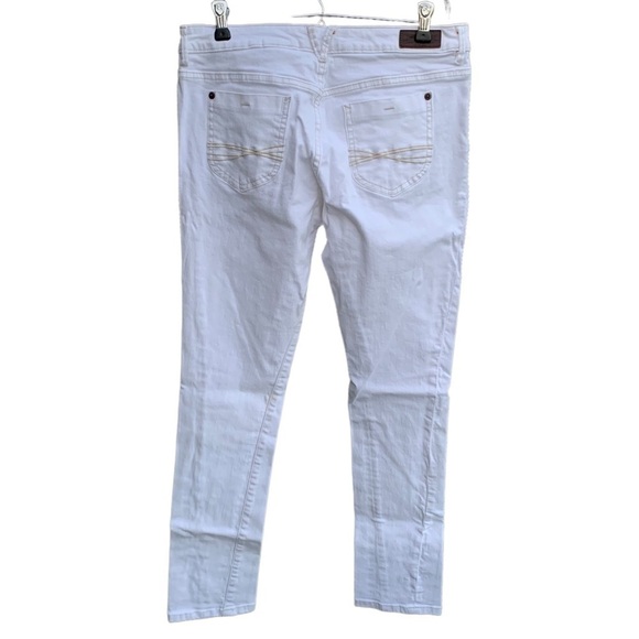 Timberland White Jeans Women’s Size 27 - Picture 2 of 6
